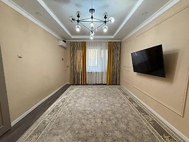 квартира ташрабат: 3 комнаты, 63 м², 105 серия, 5 этаж, Евроремонт — 3