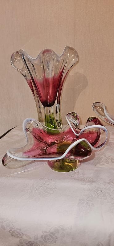 Шамдар жана шамдалдар: Чешское стекло Богемия. Состояние всех ваз идеальное! Цена за комплект — 3