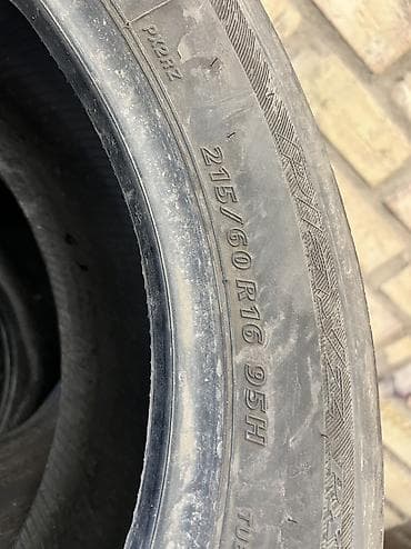 Транспорт: Шины 215 / 60 / R 16, Лето, Б/у, Комплект, Легковые, Япония, Bridgestone — 5