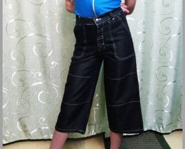 джинсы голубые: Джинсы и брюки, цвет - Черный, Новый — 9