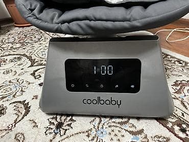 Детская мебель: Детский шезлонг, Б/у, Электронная, Железо, цвет - Серый — 4