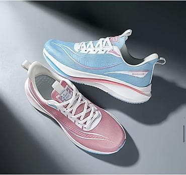 горная обувь: Кроссовки, 42, Новый, цвет - Голубой — 1