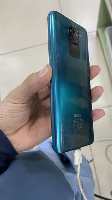 доска мейрама: Redmi, Redmi Note 9, Колдонулган, 64 ГБ, түсү - Жашыл, 2 SIM — 2