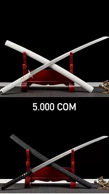 нож ош: Катана Стальные Сувенирные Мечи Катаны из разных сталей (Порошковая — 7