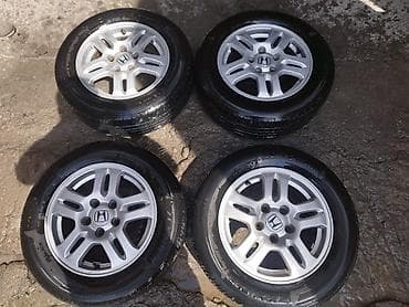 r15 фит: Комплект из 4 легкосплавных дисков Honda с шинами. шины почти новые в — 1