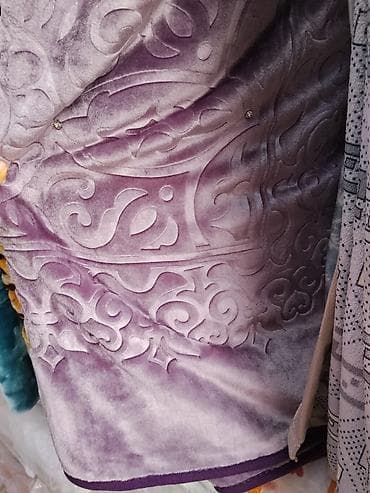 Одеяла и пледы: Мягкие пледы/покрывала из велсофта - Материал: плотный велюр/флис — 1