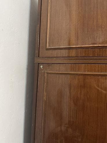 кийим: Шифоньерлер, кийидер үчүн шкафтар, Колдонулган, Түз, Жыгач — 2