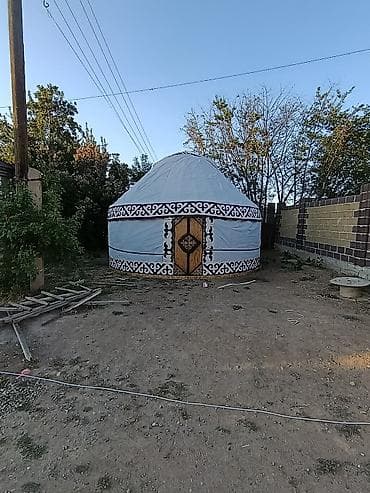 велосипед профи: Продажа юрты, Каркас Металлический, 40 баш, Диаметр: 5 метров — 1