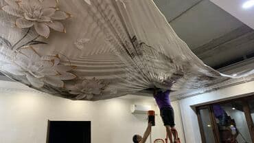 набор ключ ош: Натяжной потолок Глянцевое, Матовое, 3D потолки Монтаж, Гарантия, Демонтаж — 13