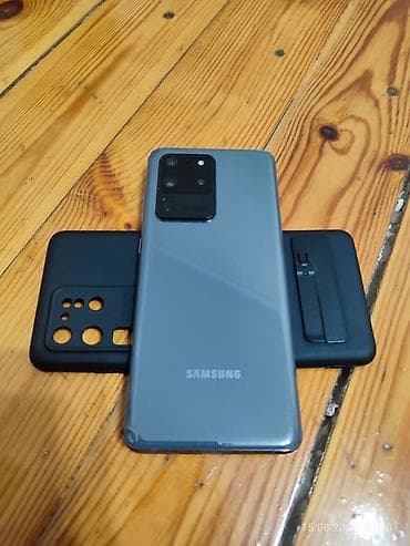 Samsung Galaxy S20 Ultra, Б/у, 256 ГБ, цвет - Серый, 2 SIM, eSIM