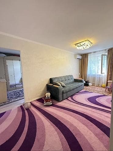 1 комнатная квартира без ремонта: 2 комнаты, 43 м², 104 серия, 1 этаж, Косметический ремонт — 7