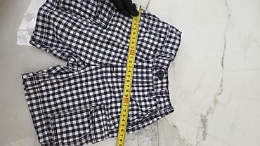 карго шорты: Джинсы и брюки, цвет - Красный, Б/у — 8