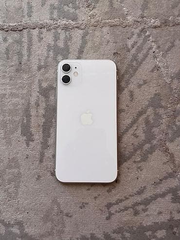 google pixel 3: IPhone 11, Б/у, 128 ГБ, Белый, Кабель, 73 % — 1