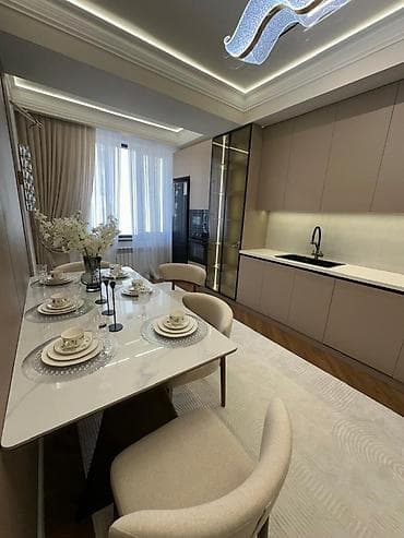 Недвижимость: 2 комнаты, 77 м², Южная Магистраль Элитка, 8 этаж, Дизайнерский ремонт — 10