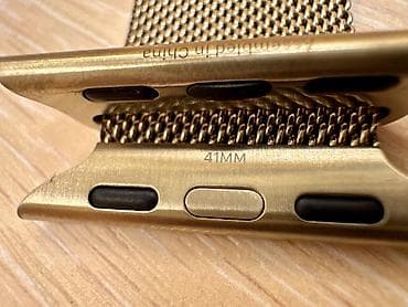 Apple Watch: Продаю оригинальный ремешок для Apple Watch - Milanese loop yellow — 6