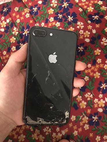 айфон 8 на запчасть: IPhone 8 Plus, Б/у, 64 ГБ, Черный, Чехол, 72 % — 3