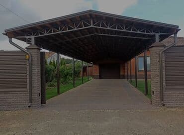 услуга художника: Изготавливаем современные навесы и входные группы под ключ! — 5