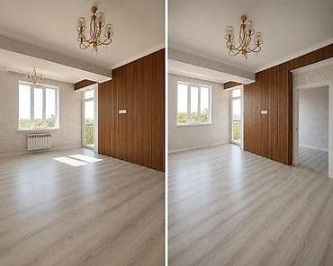 70: 3 комнаты, 67 м², 4 этаж, Евроремонт — 3
