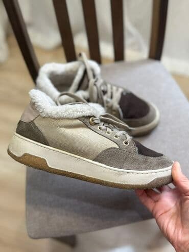 женские брендовые туфли недорого: Зимние кеды/кроссовки с меховой подкладкой - снаружи натуральная — 5