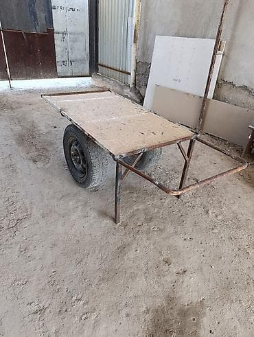 машина пултовой: Садово-строительная тачка и тележка, Стальная, Двухколесная — 1