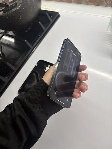 Apple iPhone: IPhone 12 Pro, Б/у, 128 ГБ, Pacific Blue, Защитное стекло, 82 % — 3