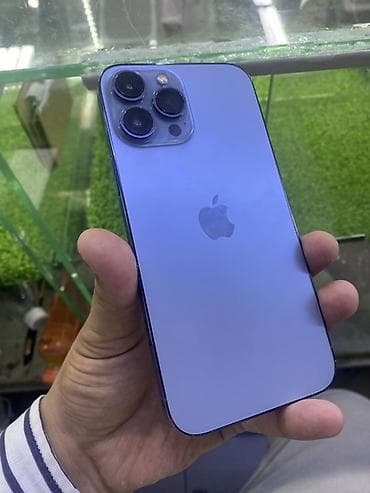 iphone 13 max: IPhone 13 Pro Max, Б/у, 1 ТБ, Голубой, Защитное стекло, Чехол, В рассрочку, 78 % — 1