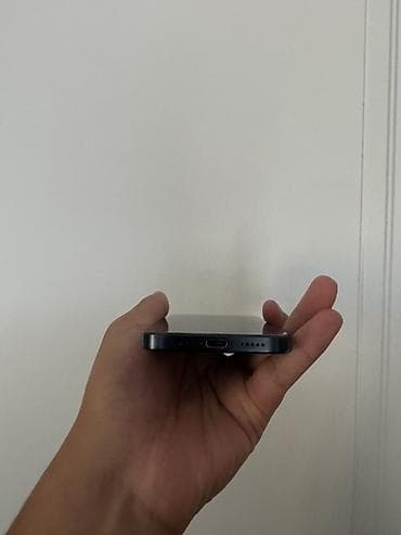 iphone 11 max: IPhone 15 Pro, Б/у, 128 ГБ, Синий, Защитное стекло, Чехол, Кабель, 80 % — 4