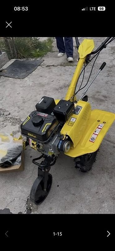 транс: Мотоблок ROLF (желтый) с бензиновым двигателем - Тип: бензиновый — 3