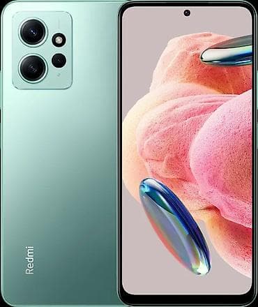11 apple: Redmi, Redmi Note 12, Б/у, 128 ГБ, цвет - Синий, 2 SIM — 1
