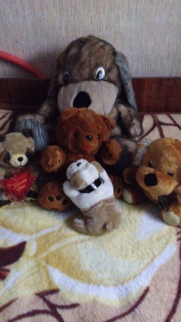 сколько стоит маленький робот: Мягкая игрушка "Моя верная собака" размер 70см Никто с ней не играл — 3