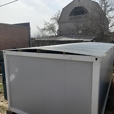 купить сорокатонник: Бытовой модуль/вагон‑дом из сэндвич‑панелей - Каркасный — 2