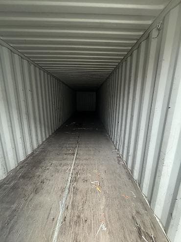 Контейнеры: Морской контейнер 40 футов (HC/Standard) Описание: - Металлический — 4