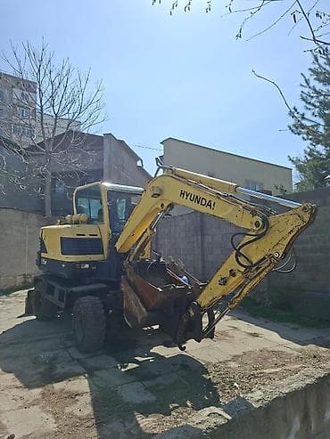 куплю погрузчик экскаватор: Экскаватор, Hyundai, 2010 г., Колесный — 1
