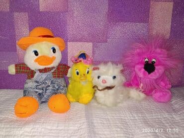 где продаются лапки сквиш в бишкеке: Продаю мягкие игрушки Маленькие по 50 сом Большие по 100 сом — 5
