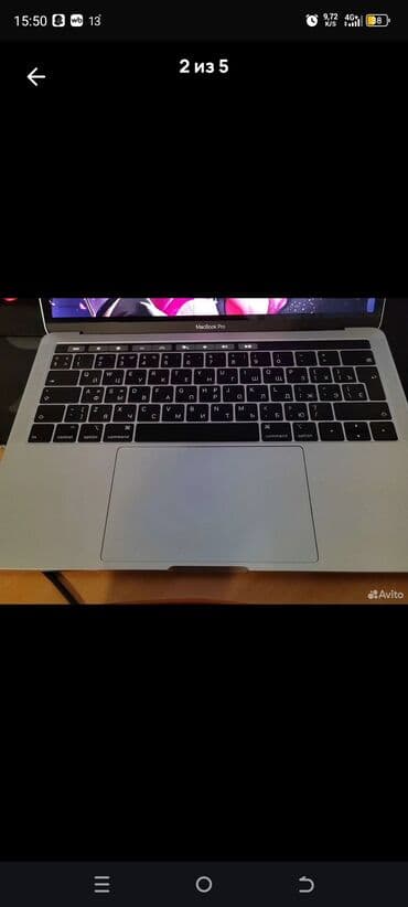 ноутбуки апл: Ноутбук, Apple, 16 ГБ ОЗУ, 13.3 ", Б/у — 3