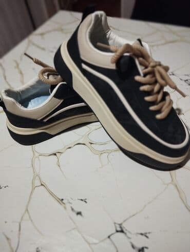 искры для обуви: Кроссовки повседневные, низкие. - Цвет: черно-бежевый с кремовыми — 1