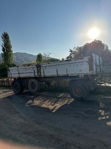 кран манипулятор: Прицеп, Schmitz Cargobull, Бортовой, от 12 т, Б/у — 1