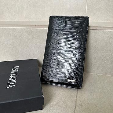 Визитница Neri Karra Оригинал Натуральная кожа Размер: 20,5 на 12,5