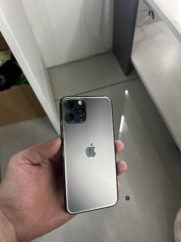 IPhone 11 Pro, Б/у, 256 ГБ, Space Gray, Наушники, Зарядное устройство, Защитное стекло, 100 %