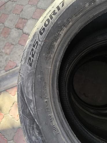 шина 22560 r17: Шины 225 / 60 / R 17, Всесезонная, Б/у, Комплект, Легковые — 2