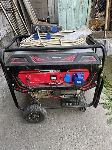 Инструменттер: Бензиновый генератор Triangle TR6500E - Модель: Triangle TR6500E с — 1