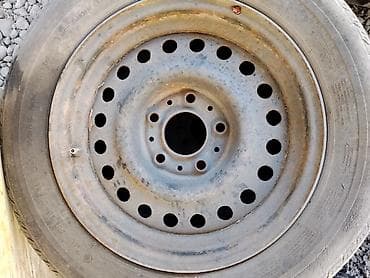 х1: Железные Диски R 15 отверстий - 5, Б/у — 2