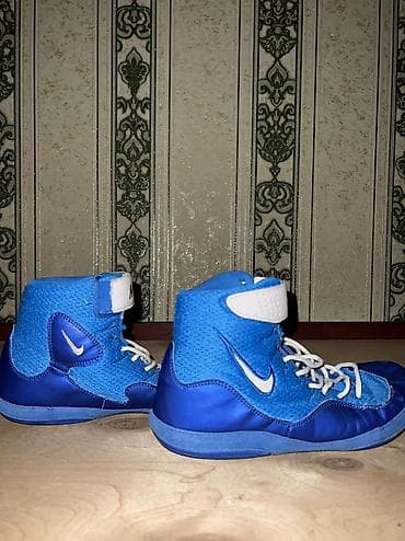 nutrien купить: Мужские кроссовки, 40, 41, Nike, Б/у, цвет - Синий, Платная доставка, Самовывоз — 7