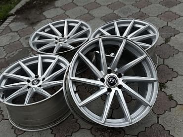et35: Литые Диски R 19 Kia, Комплект, отверстий - 5, Б/у — 5