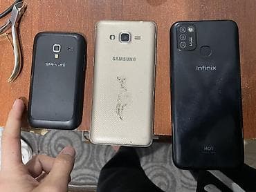 nokia 7373: 3 телефон сатылат запчастка же ондоп иштетсенер болот 1)Биринчи — 2