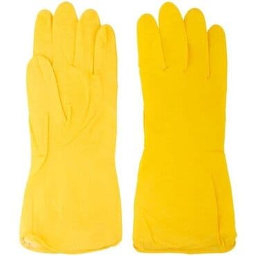 Маски медицинские: Перчатки хозяйственные, латексные с хлопковым наполнением с повышенной — 2