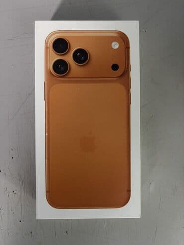 IPhone 17 Pro Max, Новый, 256 ГБ, Оранжевый, Коробка, 100 %