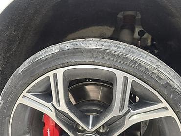 мокрый: Шины 255 / 35 / R 19, Лето, Б/у, Легковые, Таиланд, Michelin — 6