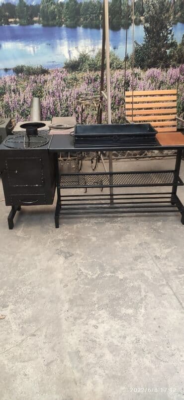 Барбекю зона очок мангал есть просто отдельно печки есть отдельно at lalafo.kg Барбекю зона очок мангал есть просто отдельно печки есть отдельно