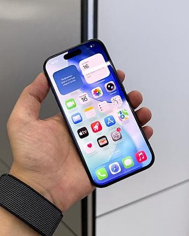 Техника и электроника: IPhone 17 Pro, Б/у, 512 ГБ, Blue Titanium, Защитное стекло, Чехол, Кабель, В рассрочку, 100 % — 3